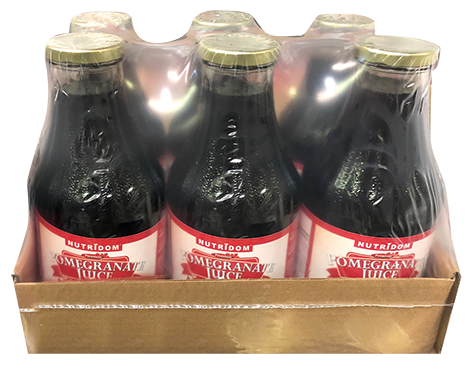 Nutridom Pomegranate Juice 1 Case (946ml x 6 bottles)